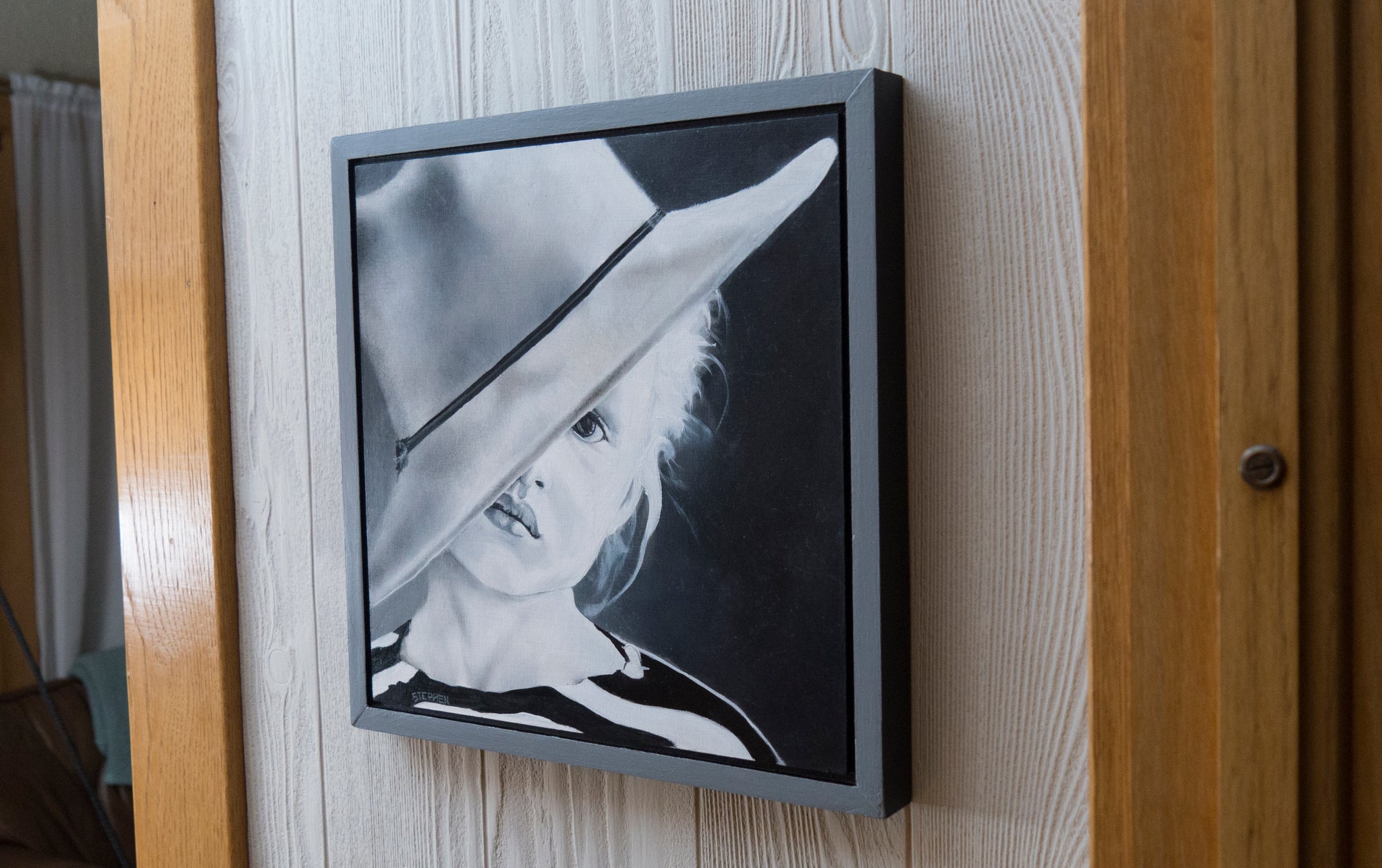 Girl In A Big Hat