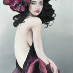 Lady With Flowers
