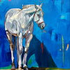 Magnificent Beast With Blue Background