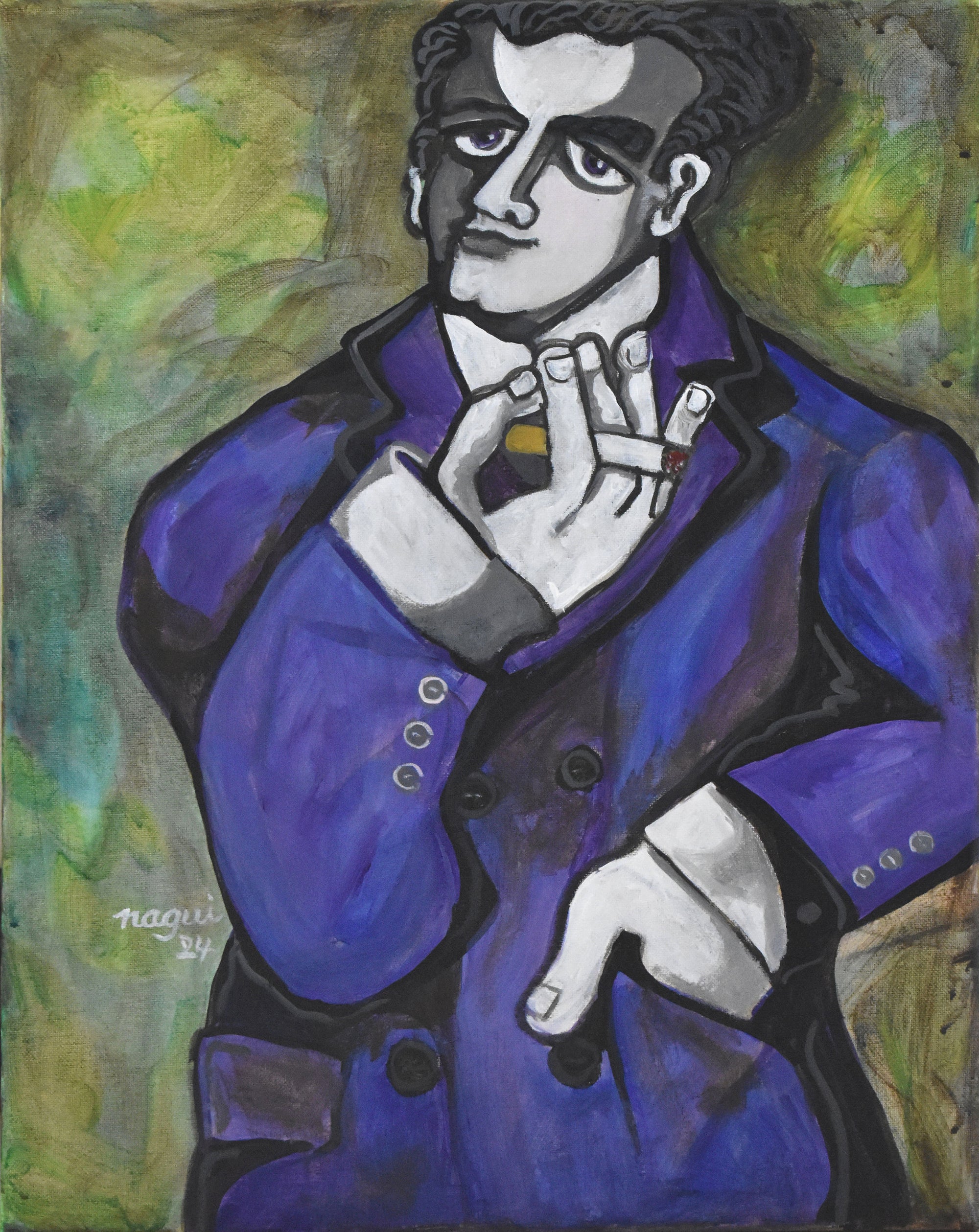 Man With Cigarette