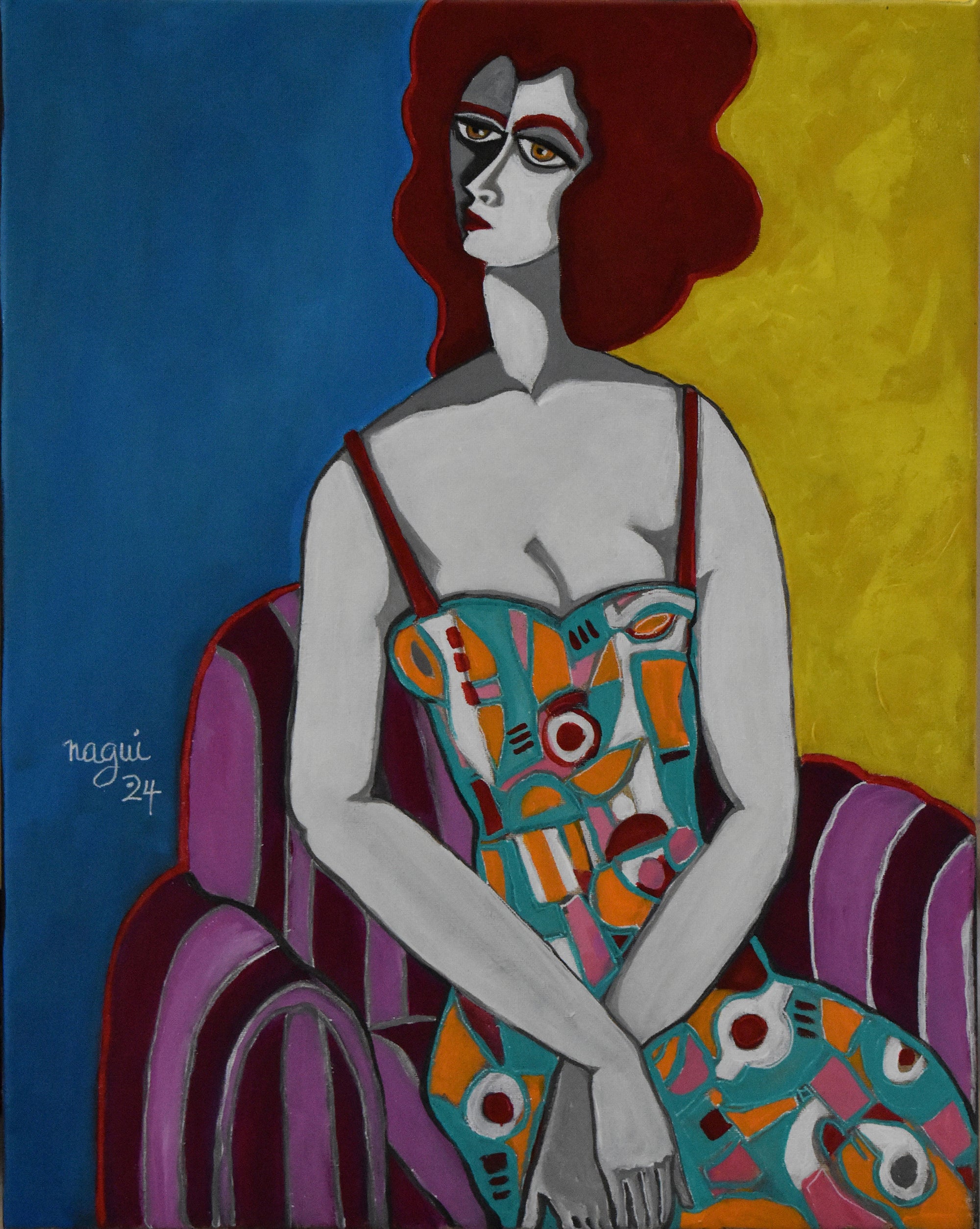 Seated Model
