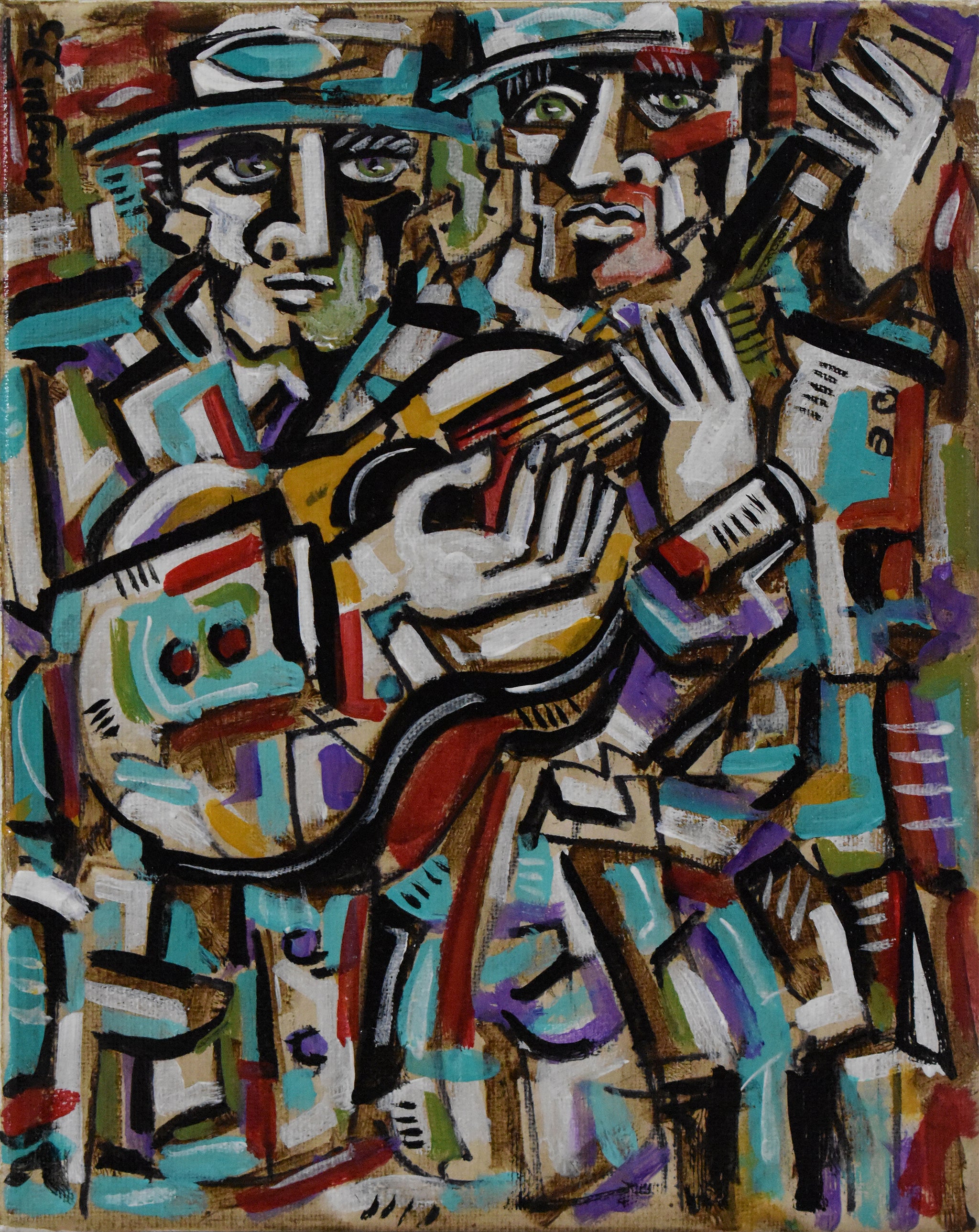 Two Guitarists