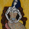 Woman Knitting A Sweater