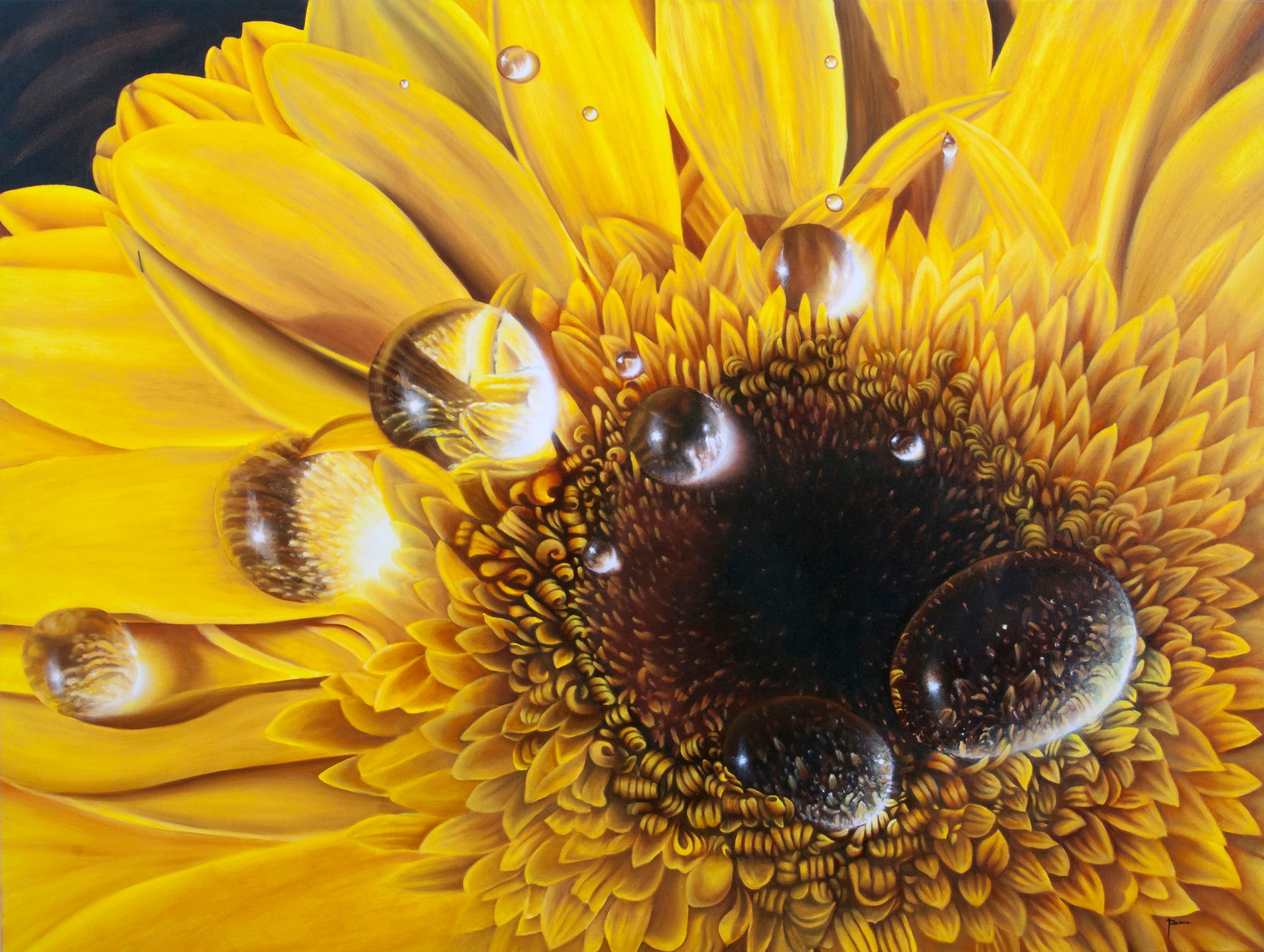 Magnifying Droplets