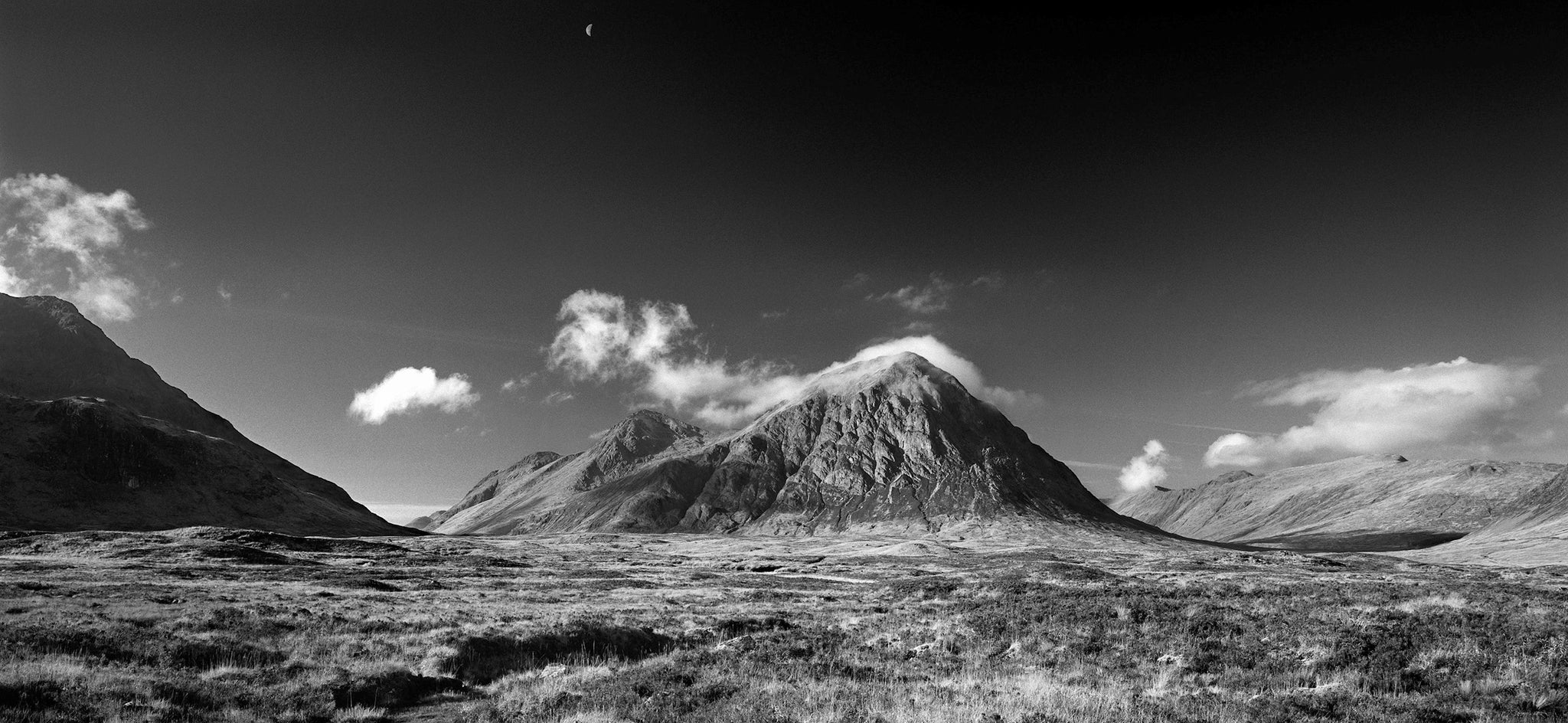 Buachaille And Moon - Scotland