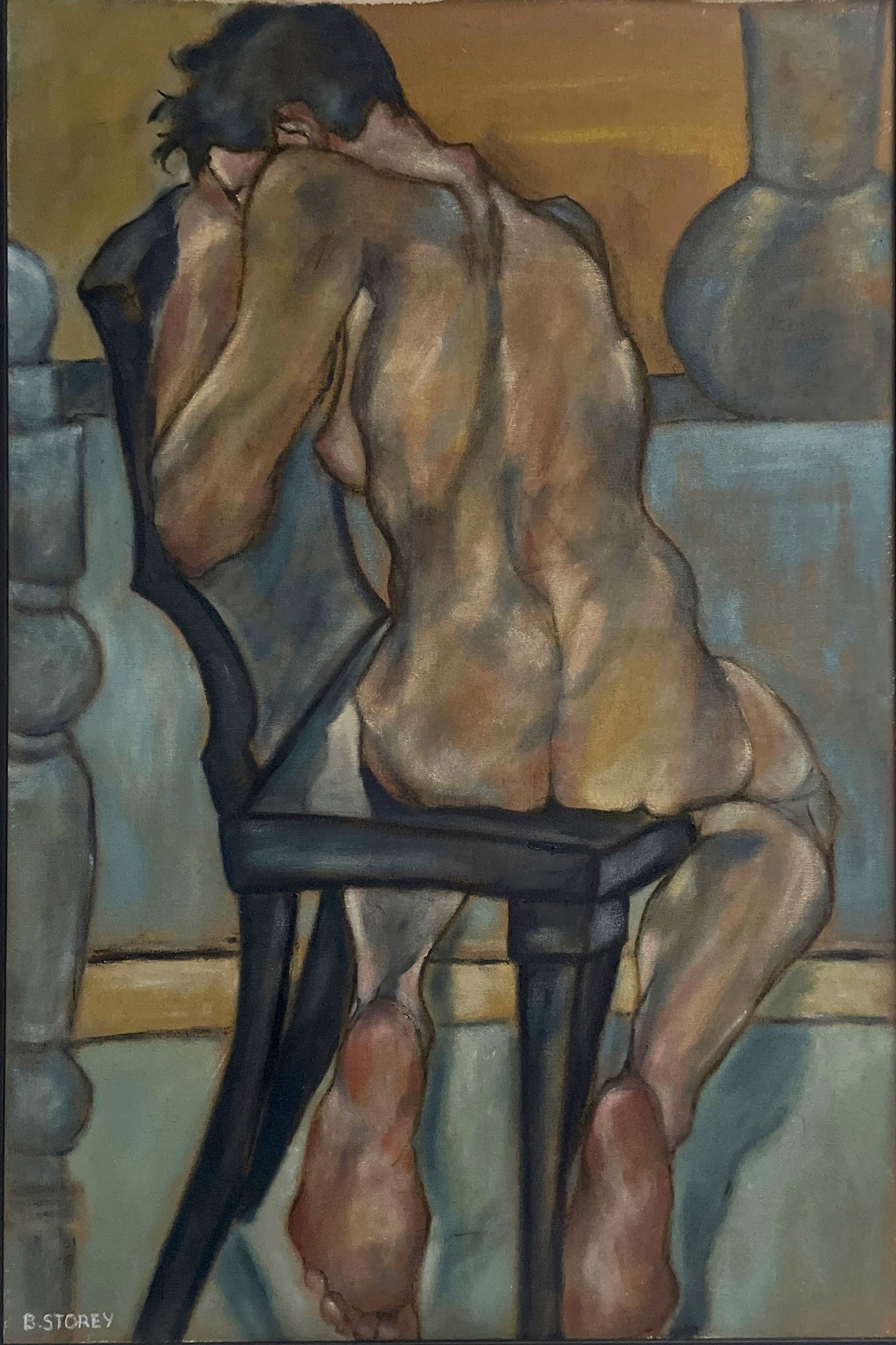 Nude On A Chair