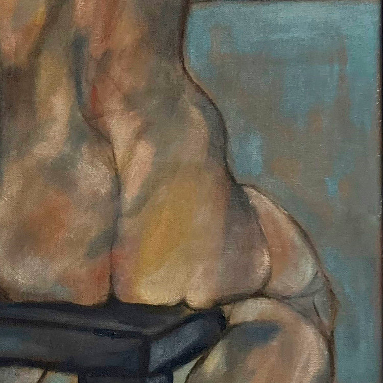 Nude On A Chair