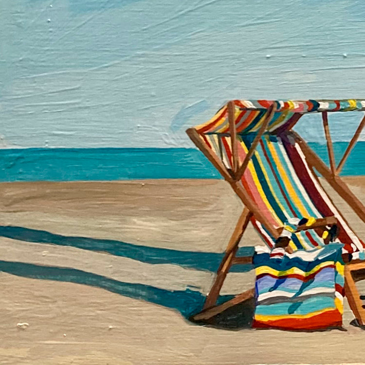 Striped Deckchair