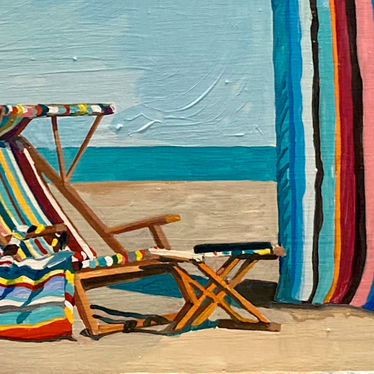 Striped Deckchair