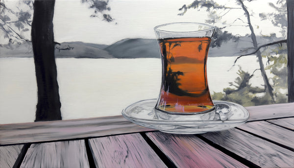 Tea By A Lake