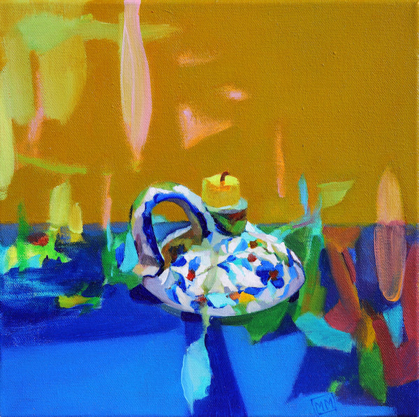 Candle & Blue